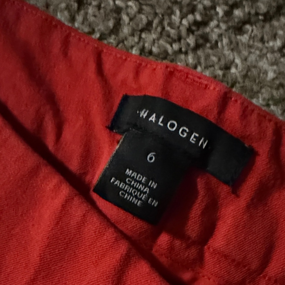 Halogen Red Casual Slacks